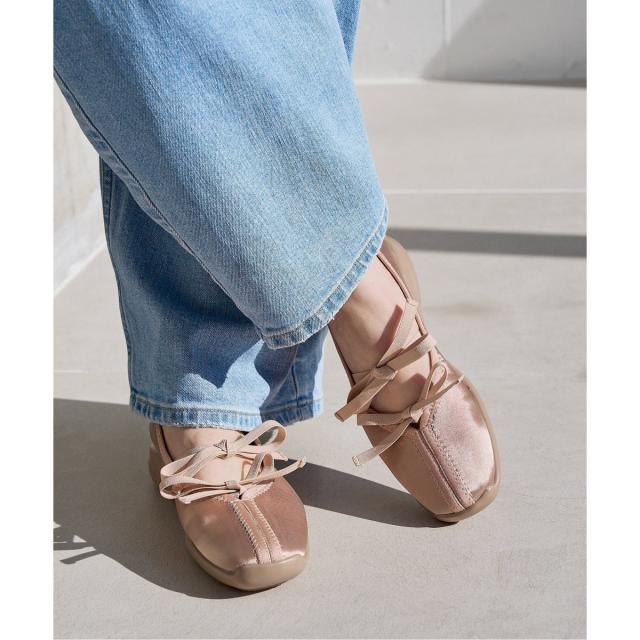 【美品】ルタロン　ダブルリボンバレリーナ 追加3》Lダブルリボンバレリーナ（スニーカー）｜LE TALON