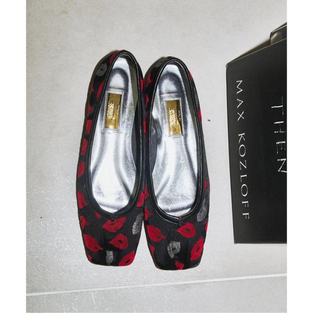 ルタロン（LE TALON）/GRISE LIP×LIPプリーツフラットの通販は