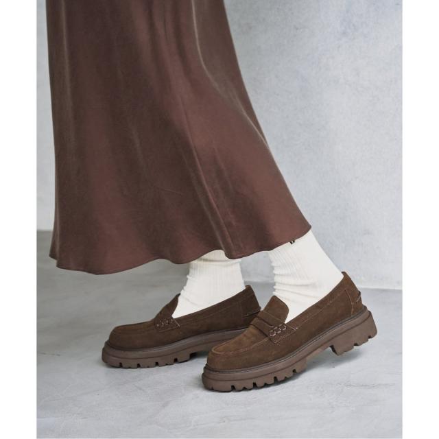 【LE TALON 】新品未使用厚底モールドローファー 23.5 LE TALON 】新品未使用厚底モールドローファー 23.5 追加》アツゾコ