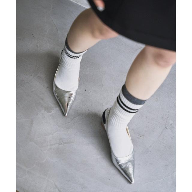 25C/国内発送【足元を華やかに】CHANEL スリングバック シューズ 25C/国内発送【足元を華やかに】CHANEL スリングバック シューズ