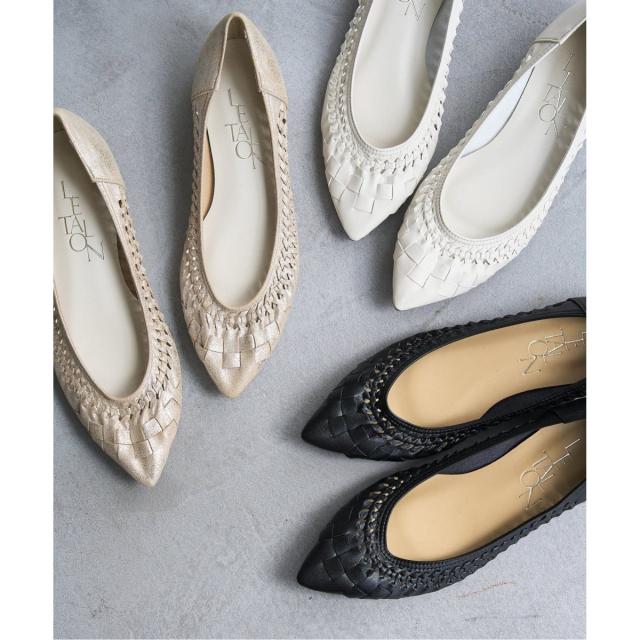 ルタロン（LE TALON）/《追加》ポインテッドサシメッシュフラット