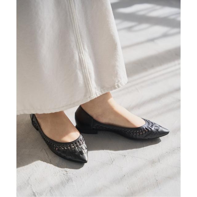 ルタロン（LE TALON）/《追加》ポインテッドサシメッシュフラット