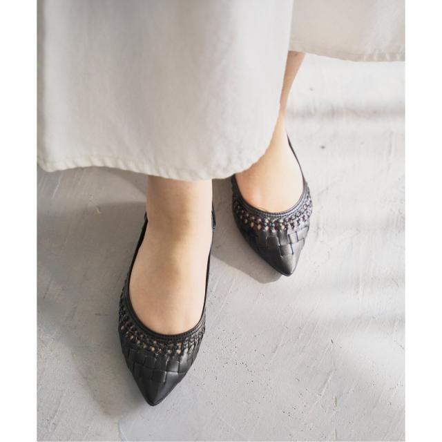 ルタロン（LE TALON）/《追加》ポインテッドサシメッシュフラット