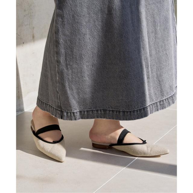 ルタロン（LE TALON）/ポインテッドエラスティックミュールの通販は