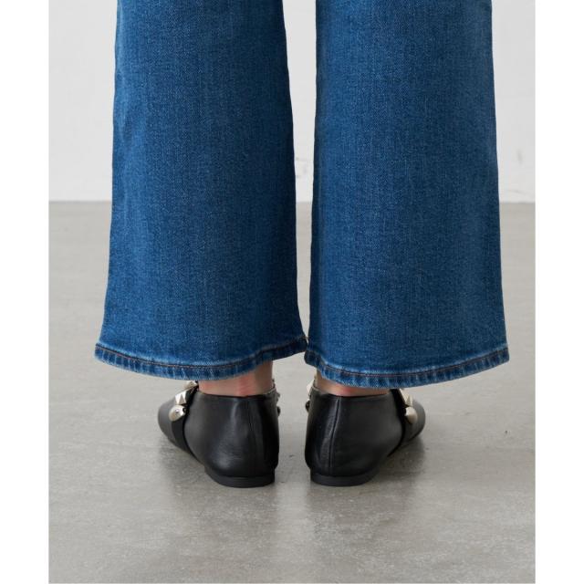 ルタロン（LE TALON）/GRISEレザーEDGEラバースタッズメリージェーン