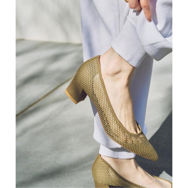 ルタロン（LE TALON）/《追加2》4．5cmポインテッドネットパンプス