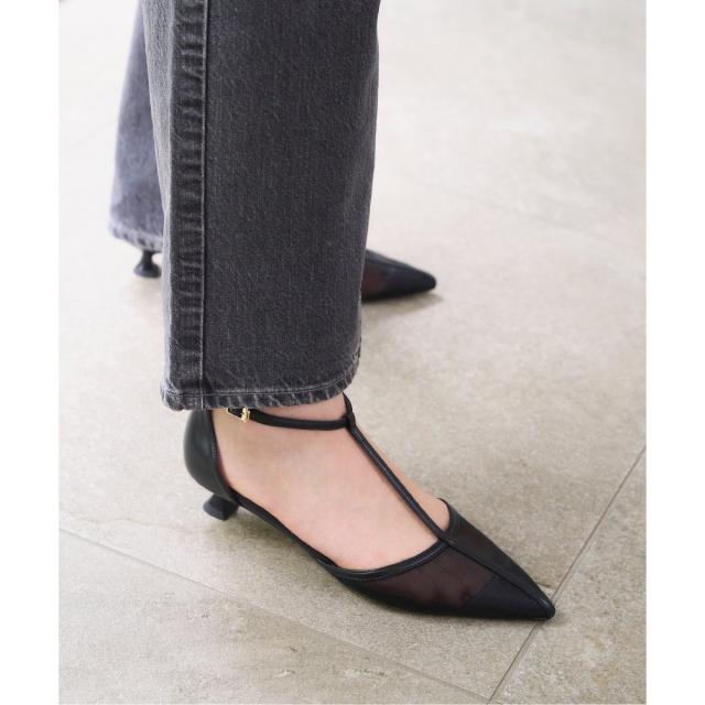 ルタロン（LE TALON）/《追加》3．5cmTストラップシアーパンプス