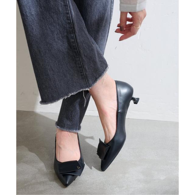 LE TALON ルタロン ポインテッドLモチーフパンプス 追加》3.5cmポインテッドLモチーフパンプス（パンプス）｜LE TALON（ル