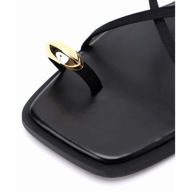 ルタロン（LE TALON）/《追加3》GRISEメタルリングクロストングサンダル