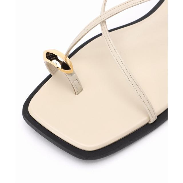 ルタロン（LE TALON）/《追加3》GRISEメタルリングクロストングサンダル