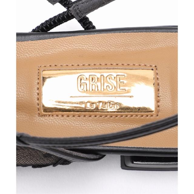 ルタロン（LE TALON）/《追加》GRISEシアーストラップスリングバック