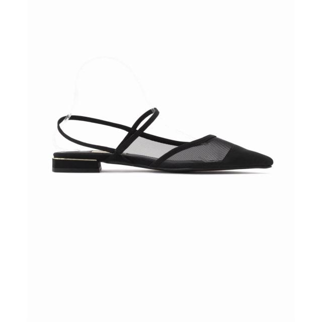 ルタロン（LE TALON）/《追加》GRISEポインテッドコンビストラップスリングバック