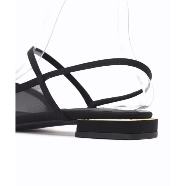 ルタロン（LE TALON）/《追加》GRISEポインテッドコンビストラップスリングバック