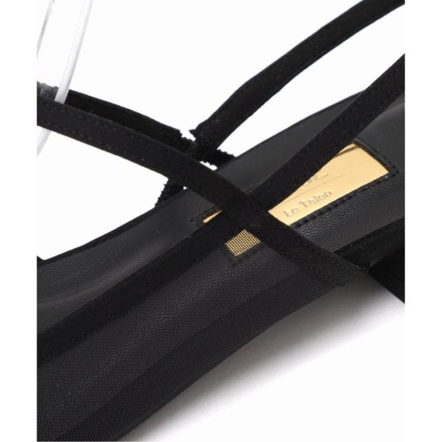 ルタロン（LE TALON）/《追加》GRISEポインテッドコンビストラップスリングバック