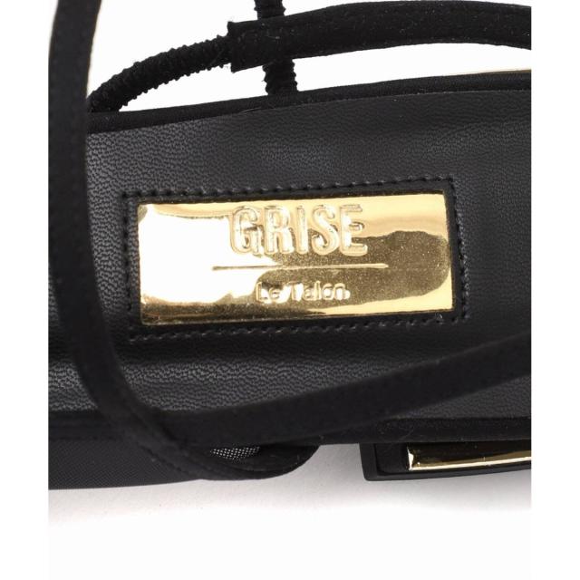 ルタロン（LE TALON）/《追加》GRISEポインテッドコンビストラップスリングバック