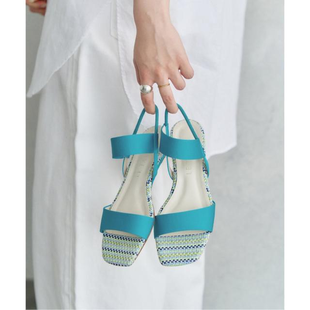 ルタロン（LE TALON）/《追加》2cmゴムストラップサンダル