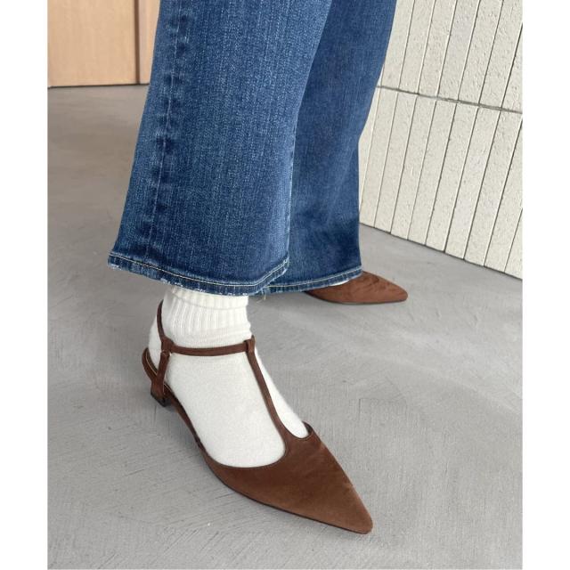 ルタロン（LE TALON）/4cmTストラップパンプス