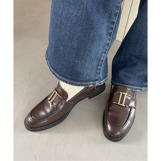 ルタロン（LE TALON）/《追加》レザーメタルモチーフローファー