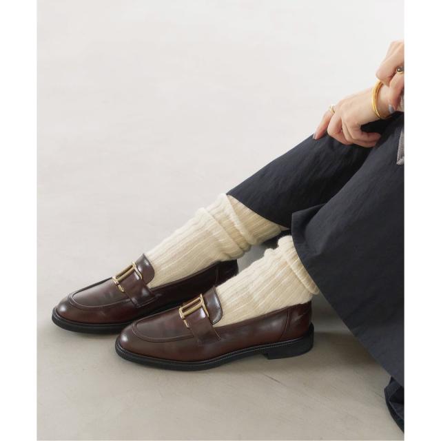 ルタロン（LE TALON）/《追加》レザーメタルモチーフローファー