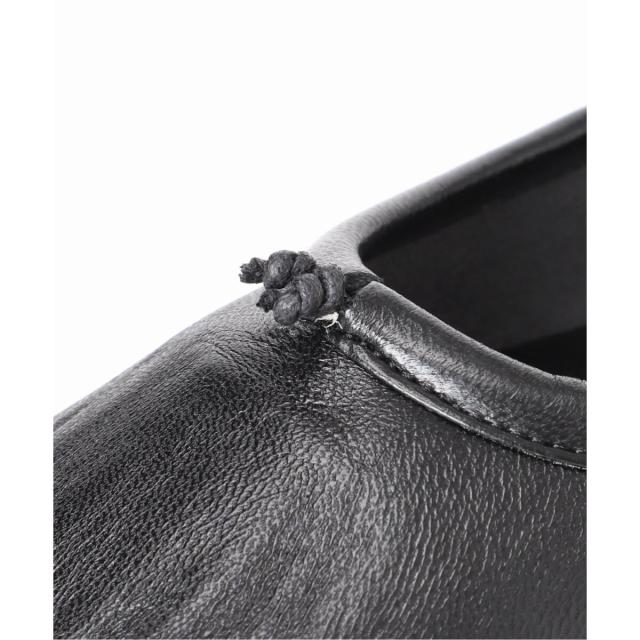 ルタロン（LE TALON）/《追加》GRISEレザースクエアプリーツフラット