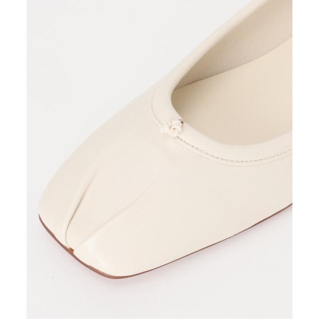 ルタロン（LE TALON）/《追加》GRISEレザースクエアプリーツフラット