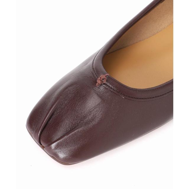 ルタロン（LE TALON）/《追加》GRISEレザースクエアプリーツフラット