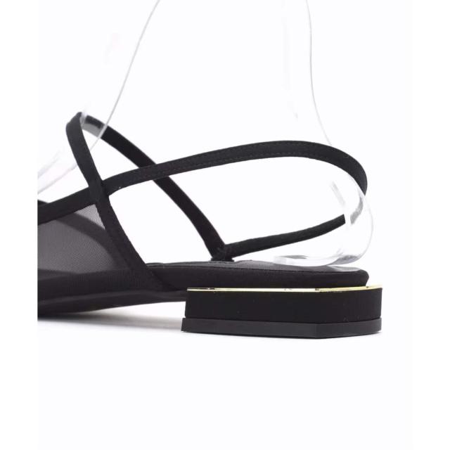 ルタロン（LE TALON）/《追加》GRISEポインテッドコンビストラップスリングバック