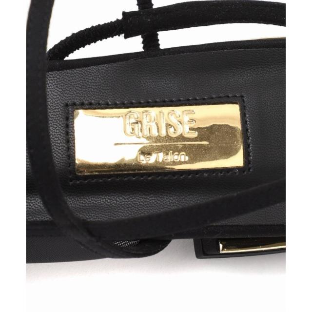 ルタロン（LE TALON）/《追加》GRISEポインテッドコンビストラップスリングバック