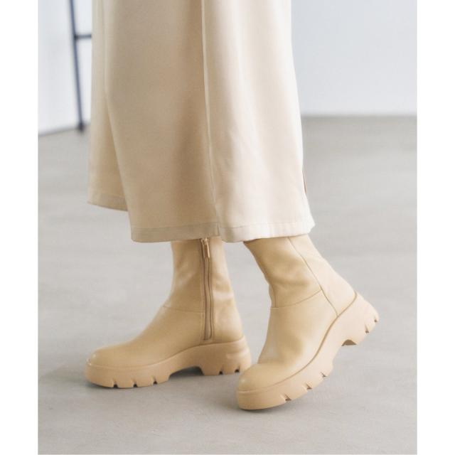 ルタロン（LE TALON）/《WEB+高輪店限定/追加2》6cmボリュームソールフィットショートブーツ