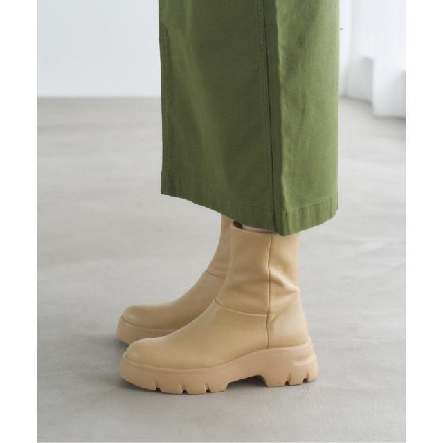 ルタロン（LE TALON）/《WEB+高輪店限定/追加2》6cmボリュームソールフィットショートブーツ