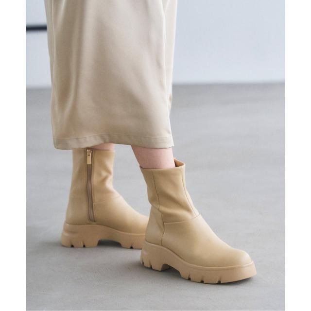 ルタロン（LE TALON）/《WEB+高輪店限定/追加2》6cmボリュームソールフィットショートブーツ