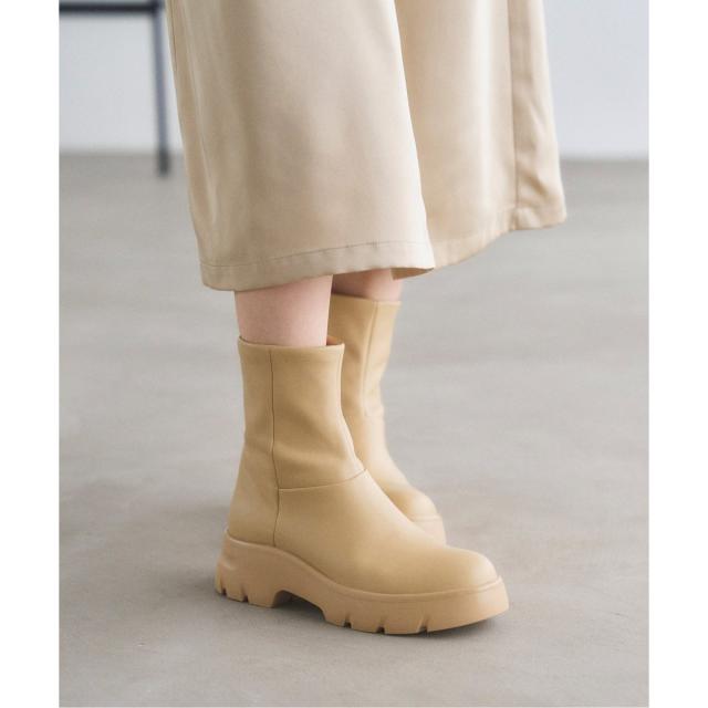 ルタロン（LE TALON）/《WEB+高輪店限定/追加2》6cmボリュームソールフィットショートブーツ
