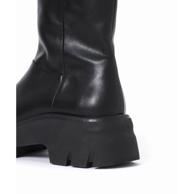 ルタロン（LE TALON）/《WEB+高輪店限定/追加2》6cmボリュームソールフィットショートブーツ