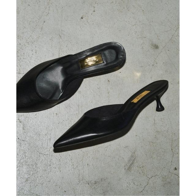 ルタロン（LE TALON）/《追加》GRISE4．5cmレザーポインテッドミュール