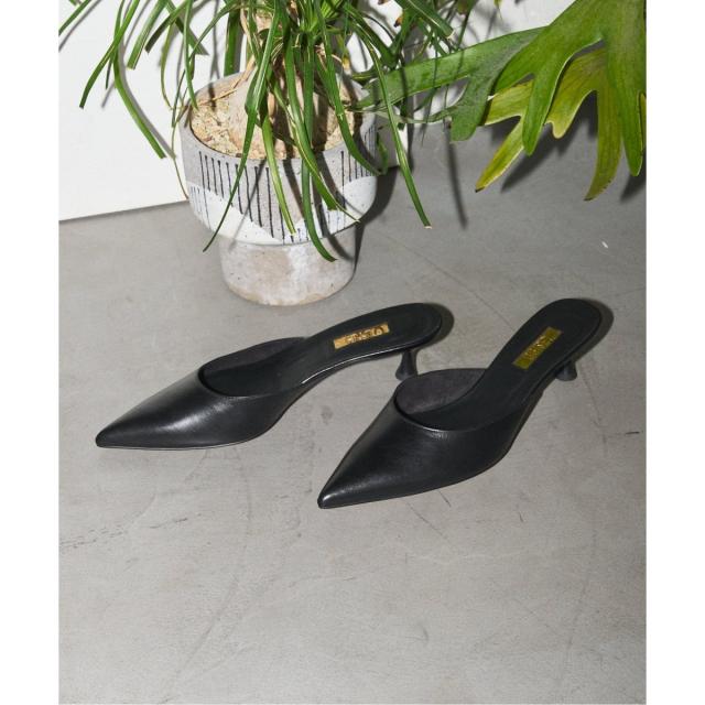 ルタロン（LE TALON）/《追加》GRISE4．5cmレザーポインテッドミュール