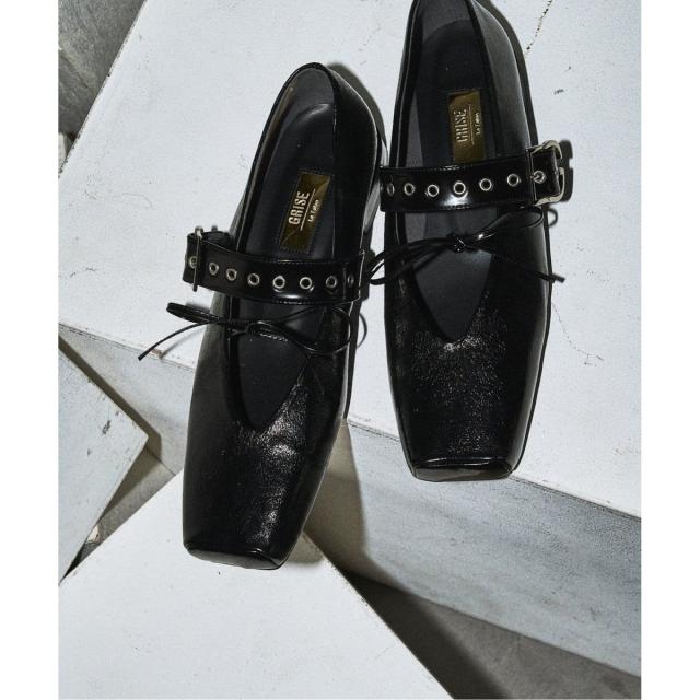 ルタロン（LE TALON）/《追加》GRISEボックススクエアダブルメリージェーン