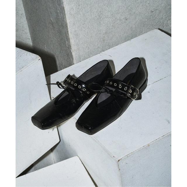 ルタロン（LE TALON）/《追加》GRISEボックススクエアダブルメリージェーン