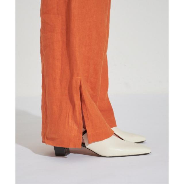 ルタロン（LE TALON）/《追加》GRISE4cmナロースクエアウェーブスリングバック