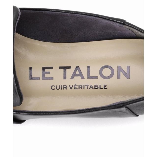 ルタロン（LE TALON）/《追加》レザースクエアメタルバックルローファー