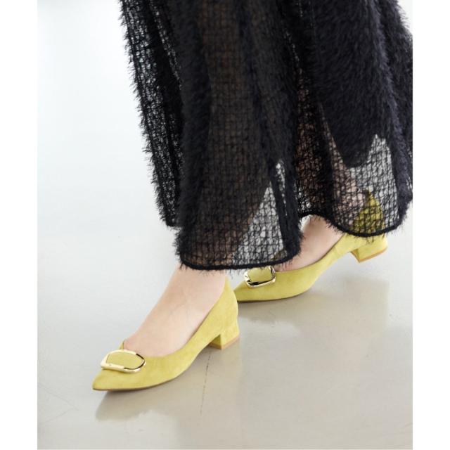 ルタロン（LE TALON）/《追加》3cmポインテッドニュアンスバックルパンプス