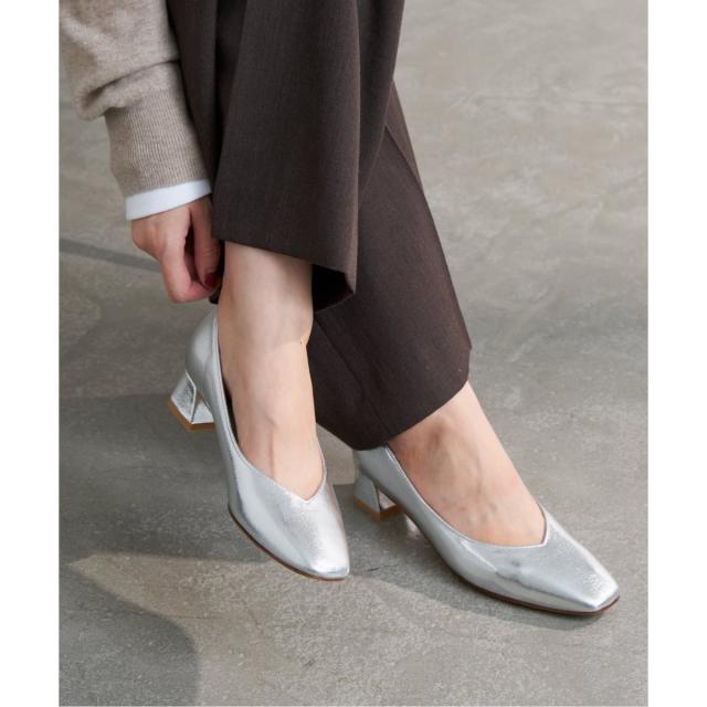ルタロン（LE TALON）/《追加》4cmスクエアVカットパンプス
