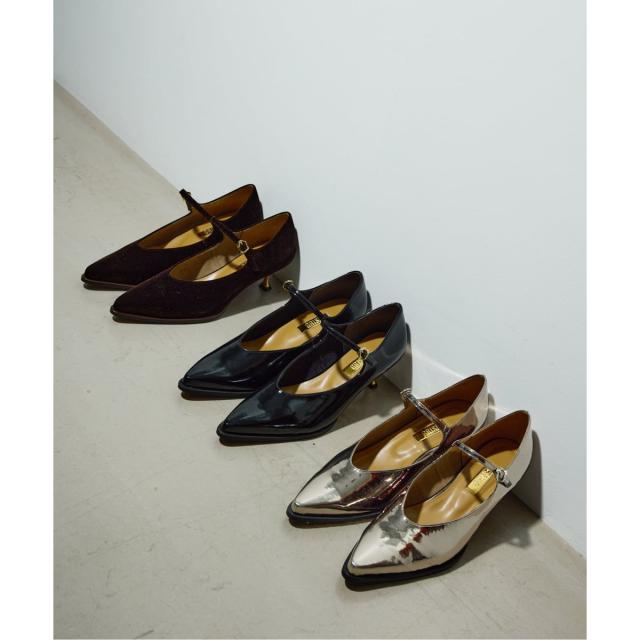 ルタロン（LE TALON）/《追加》GRISE5cmポインテッドメリージェーンパンプス