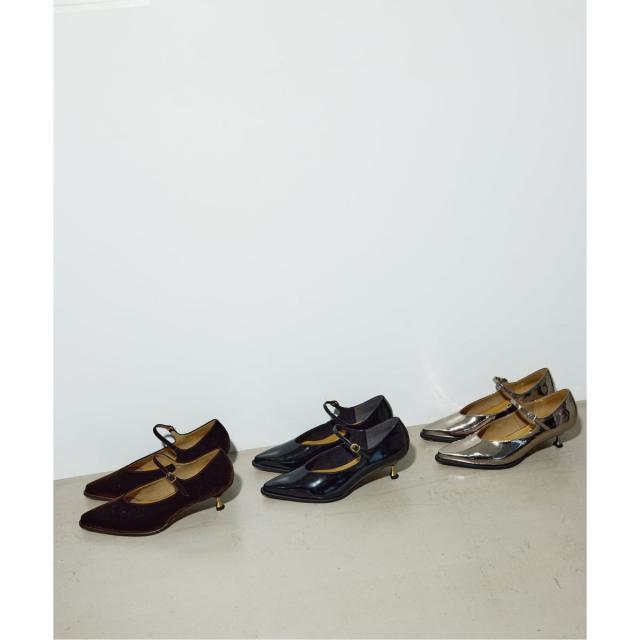 ルタロン（LE TALON）/《追加》GRISE5cmポインテッドメリージェーンパンプス