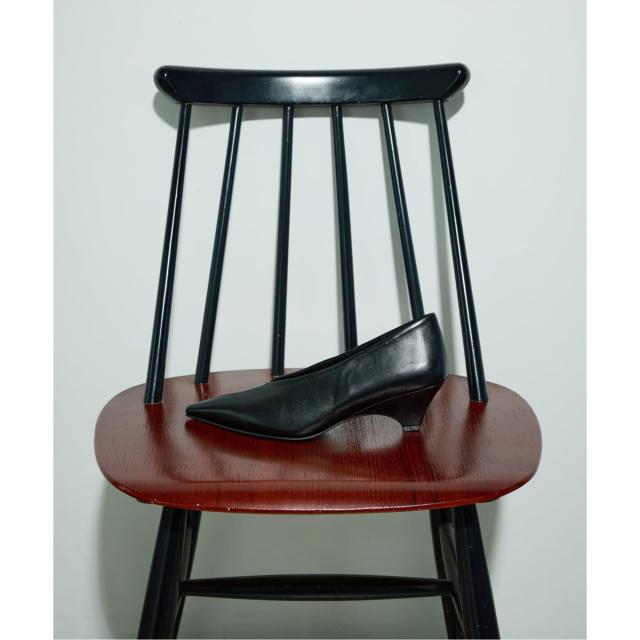 ルタロン（LE TALON）/《追加》GRISE5cmポインテッドレザーソフトウエッジパンプス