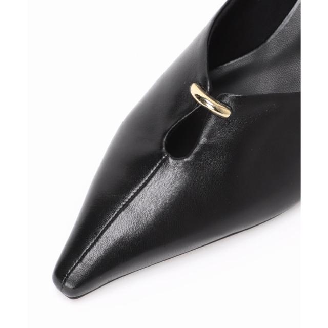 ルタロン（LE TALON）/GRISE5cmレザーカットアウトパンプスの通販はau