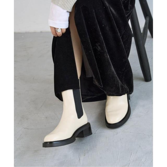 ルタロン（LE TALON）/《追加》レザーモールドチェルシーショートブーツ