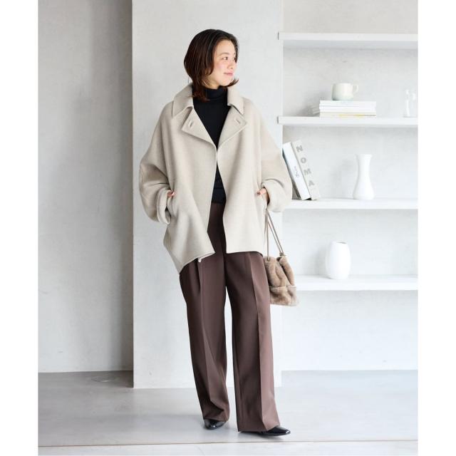 ルタロン（LE TALON）/《追加》6cmフレンチスクエアフィットショートブーツ