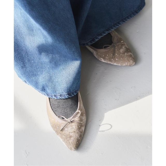 ルタロン（LE TALON）/《追加》ポインテッドグリッタードットバレエ