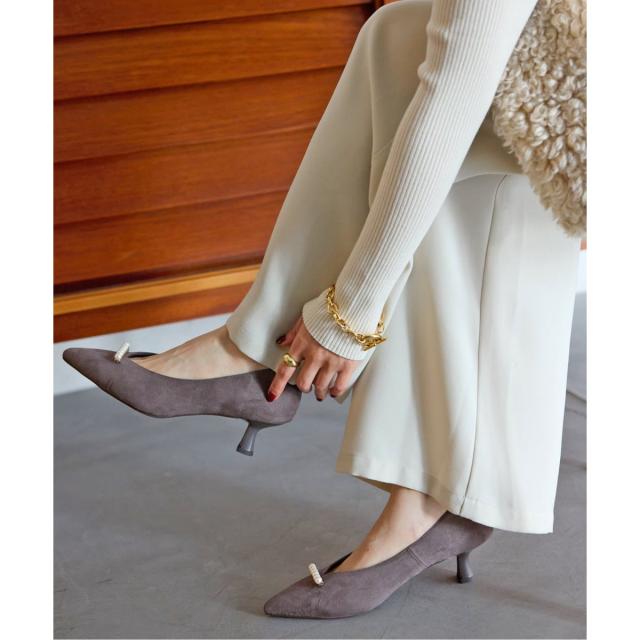 ルタロン（LE TALON）/《追加》5cmパールラインパンプス