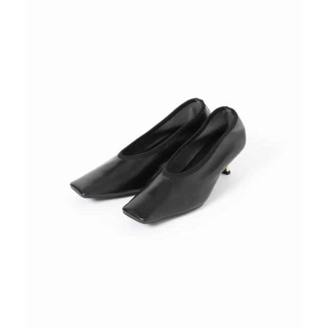 ルタロン（LE TALON）/《追加》GRISE5．5cmレザースクエアストレッチパンプス